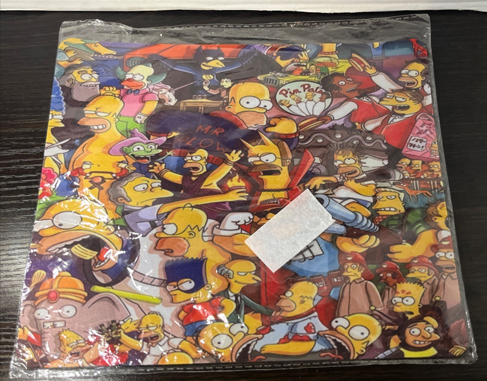The Simpsons Character Collage Large Mouse Pad Desk Mat All-Over Print New