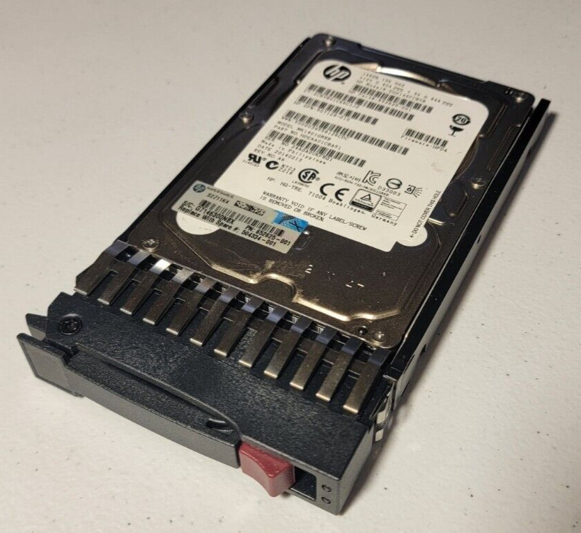 MBE2147RC/EH0146FARUB  - HP 146GB 15K 6G SAS 2.5IN DP HDD  