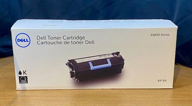 OEM Dell High Yield Toner Cartridge S5830 Black 8XTXR