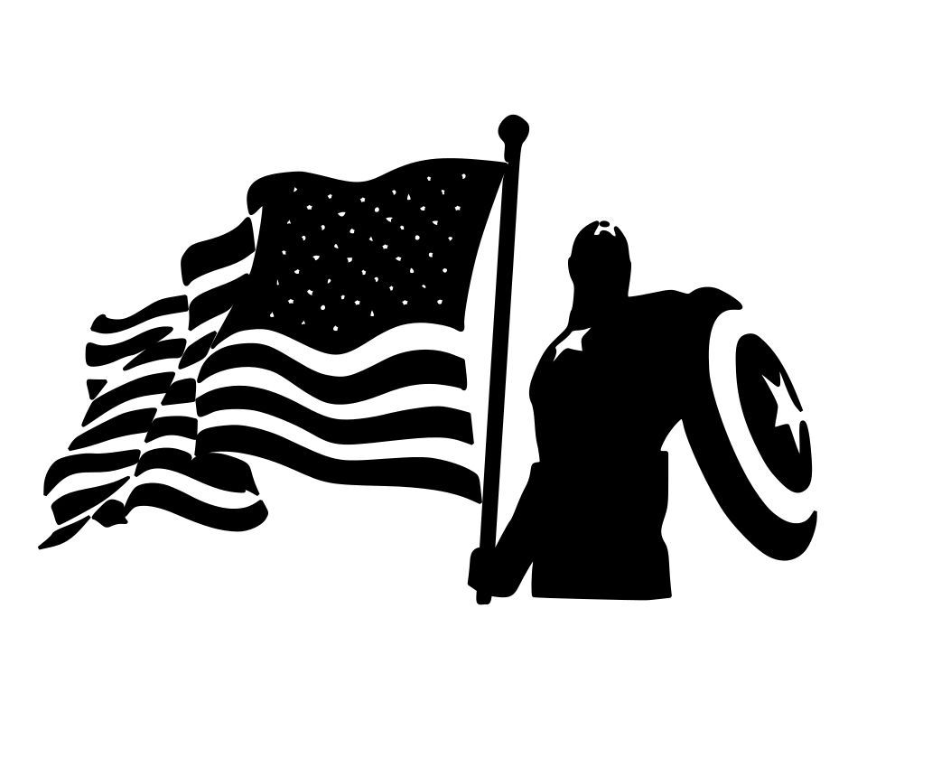 Captain America ,Vinyl Sticker, decal ,For cars ,Laptops,and more