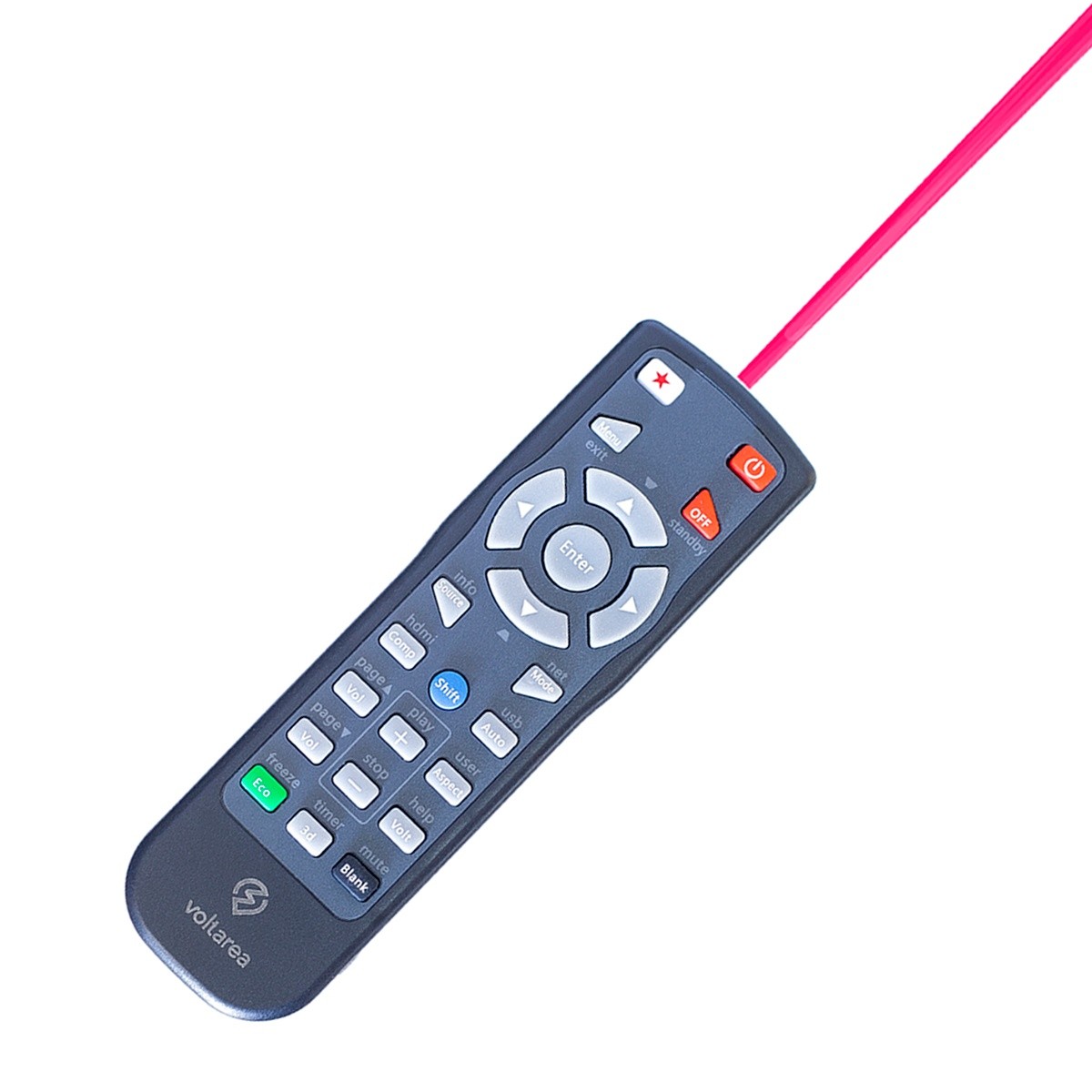 Remote Control For NEC P350W P350X U310W projector with Laser Pointer