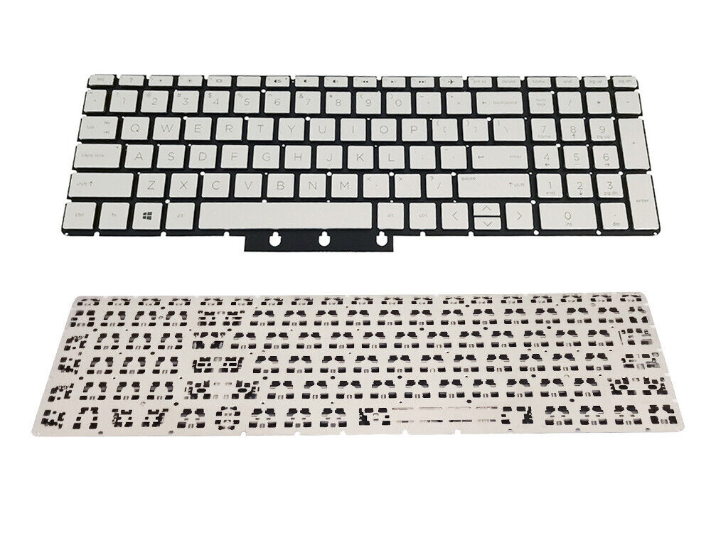 New HP 15-dy1036nr 15-dy2021nr ‎15-dy1079ms 15-dy1020nr Laptop Keyboard Silver