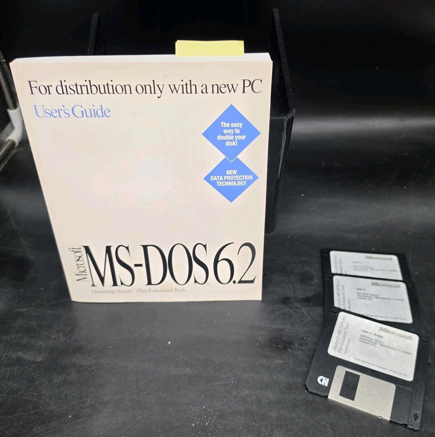 Genuine Microsoft MS-DOS 6.2 Full Version With 3.5 Disks