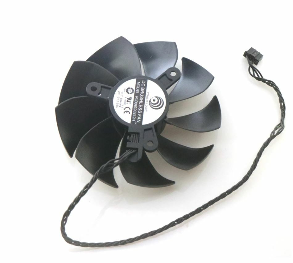 PLD09220S12H / PLA09215S12H for EVGA RTX2060 2070 2080 2080ti VGA Cooling fan 