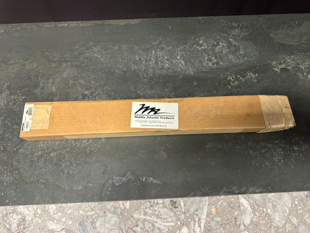 Middle Atlantic DWR-RR16 Rear Rack Rail Kit 16U 16 Space for DWR & EWR Racks