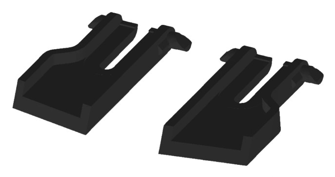  Stronger G510 G510s Gaming Keyboard Replacement Foot/Leg/Feet 2pcs Set Logitech