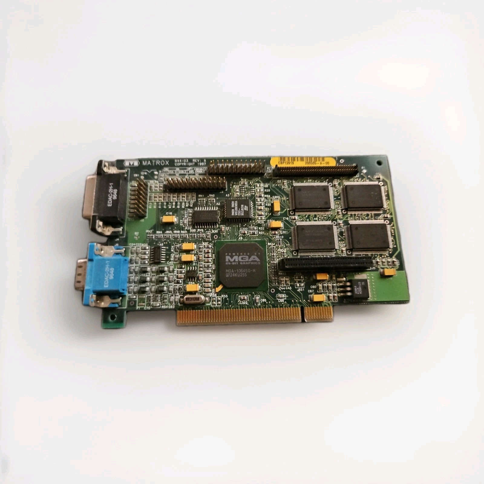 MATROX 644-03 REV : A Vintage MGA MY220P/4N Video Card Board - FAST SHIPPING