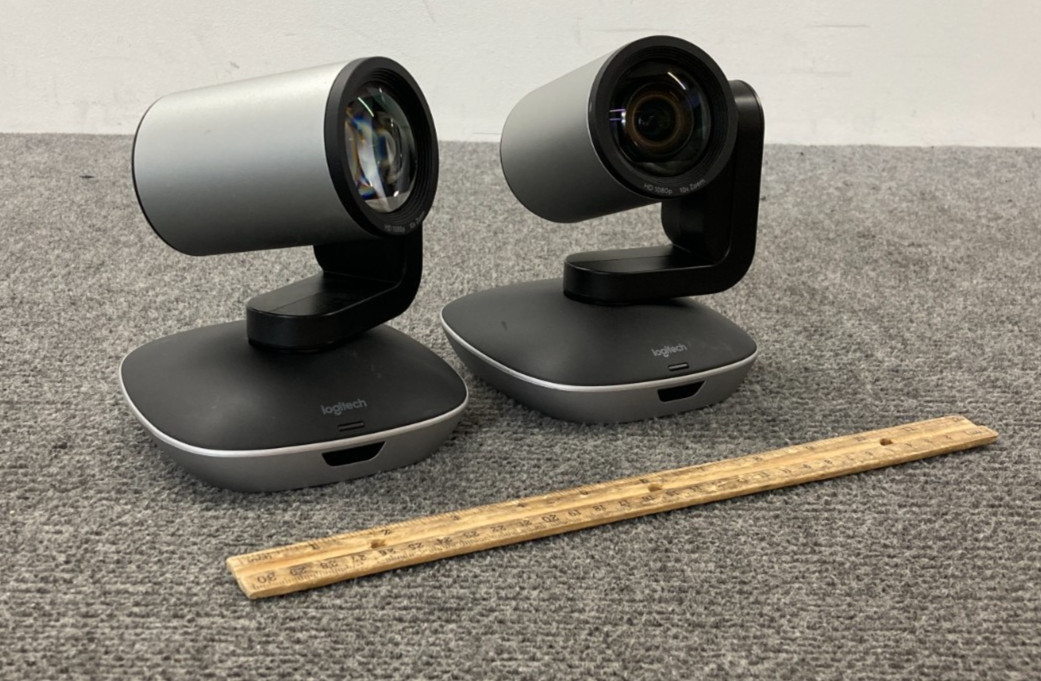 Lot of 2 Logitech V-U0032 Video Conference Camera 860-000543 (Units Only)