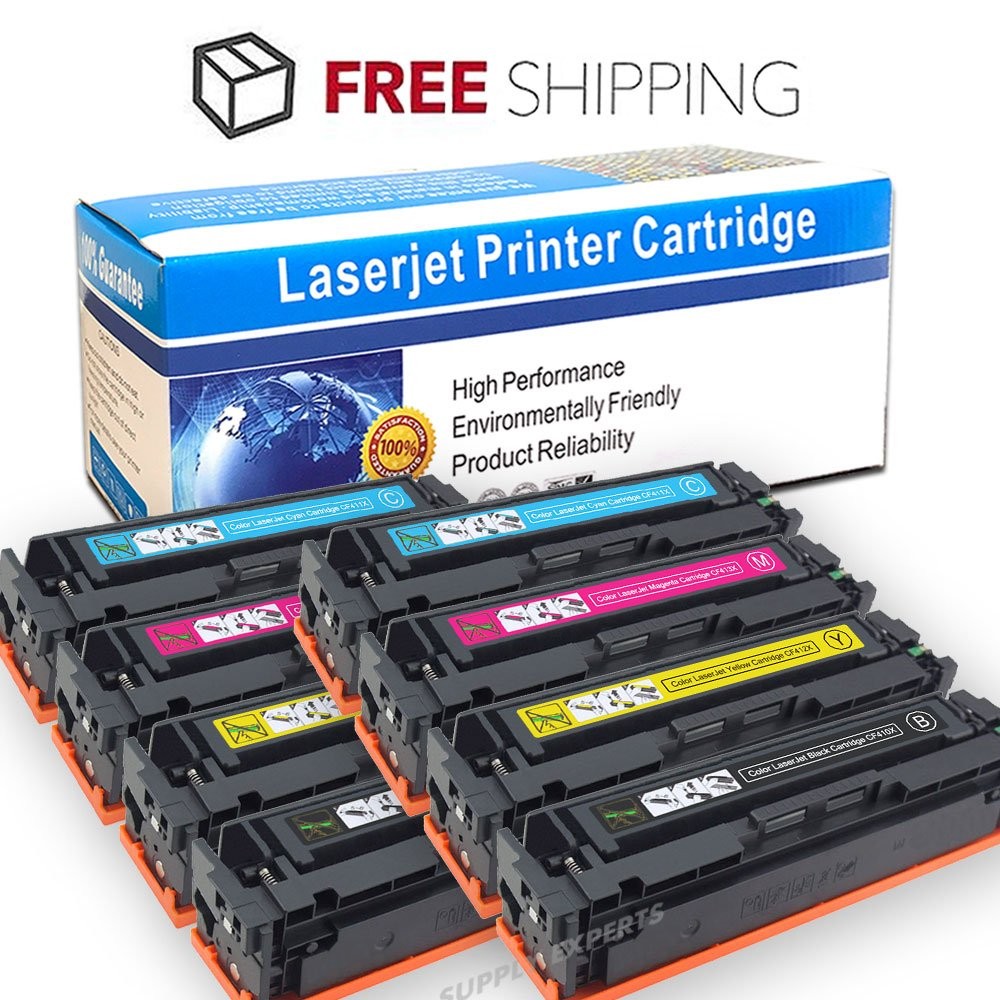 8PK CF410X CF411X CF412X CF413X Set Compatible for HP M477