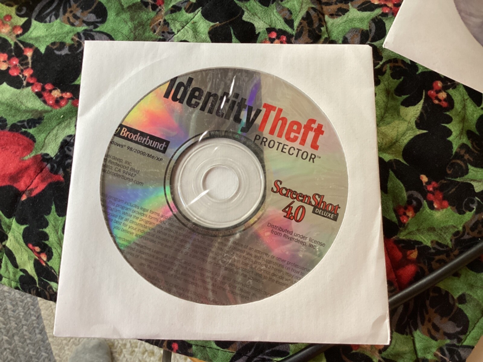 Identity Theft Protector 4.0 Screen Shot Deluxe   Windows 98 
