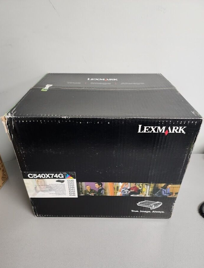Lexmark C540X74G Black & Color Imaging Kit
