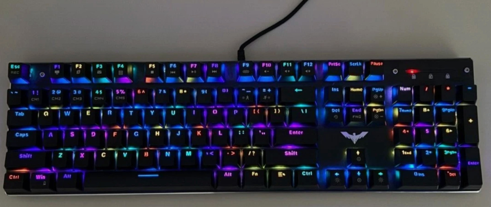 Havit Mechanical Gaming Backlit Keyboard HV-KB389L