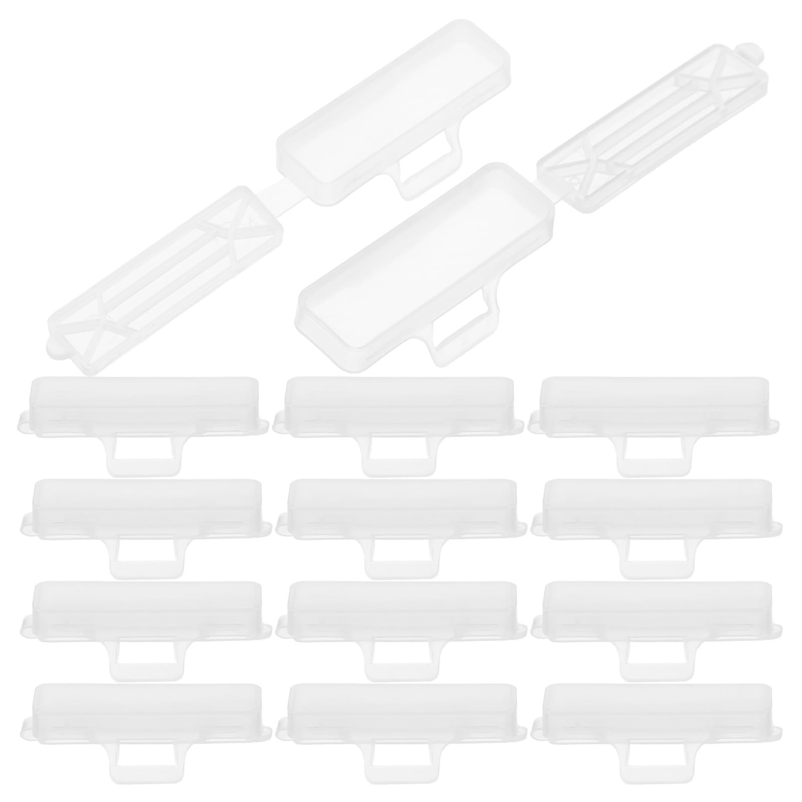Waterproof Transparent Cable Label with Zip Tie 50 Sets Cable Wire Labels Hol...