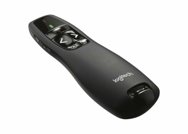 Logitech R400 Laser Presentation Remote - Black