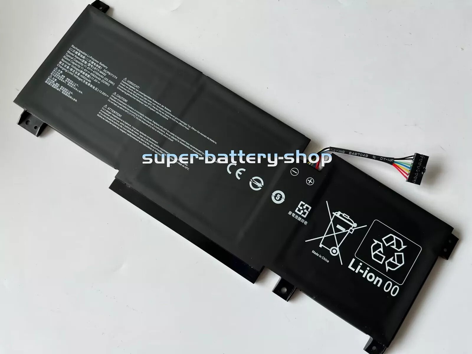 New Genuine BTY-M492 Battery for MSI KATANA GF66 Pulse GL66 GL76 Crosshair 15