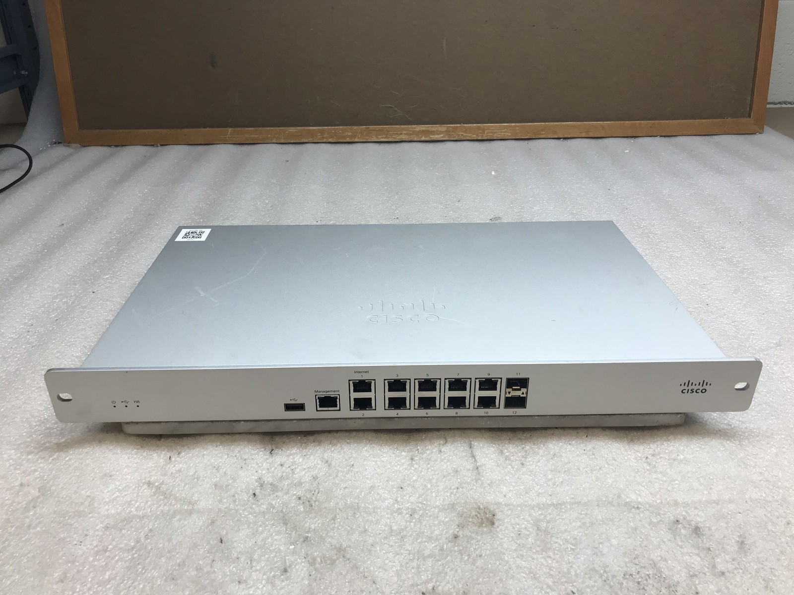 Cisco Meraki MX84-HW Cloud Managed Security Appliance Unclaimed
