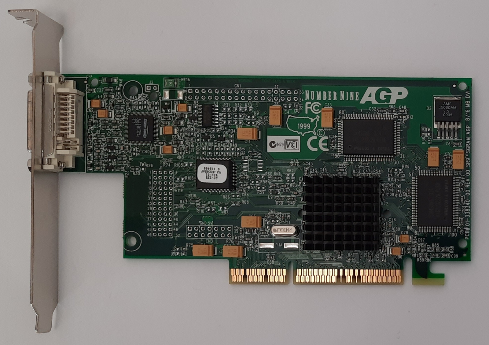 #9 Number Nine SR9 Xtreme AGP Graphics Card (16MB, S3 Savage4 Xtreme, Retro, 2000)