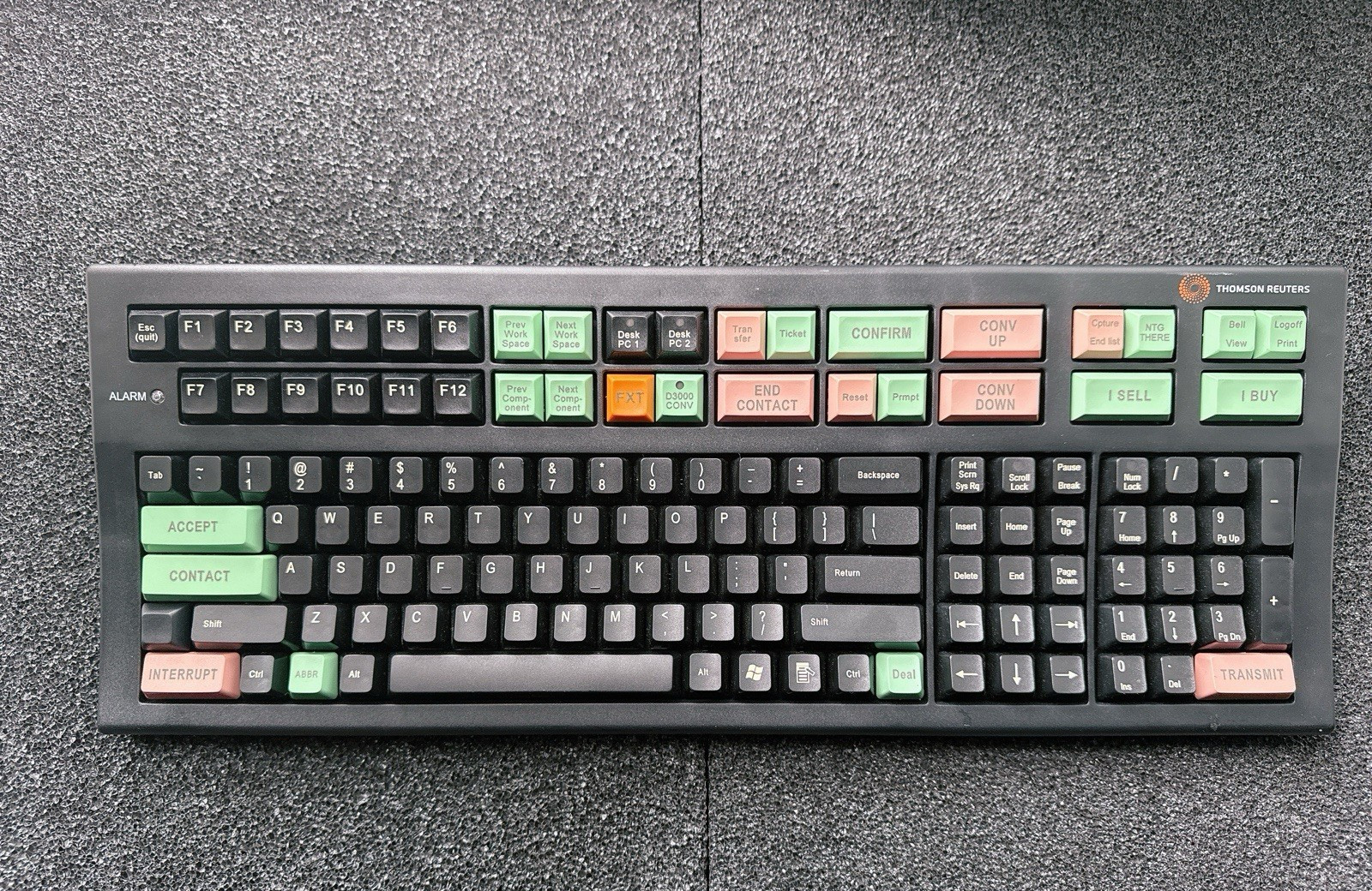 Thomson Reuters Keyboard - Black - 10-11-5254 - Cherry Mx