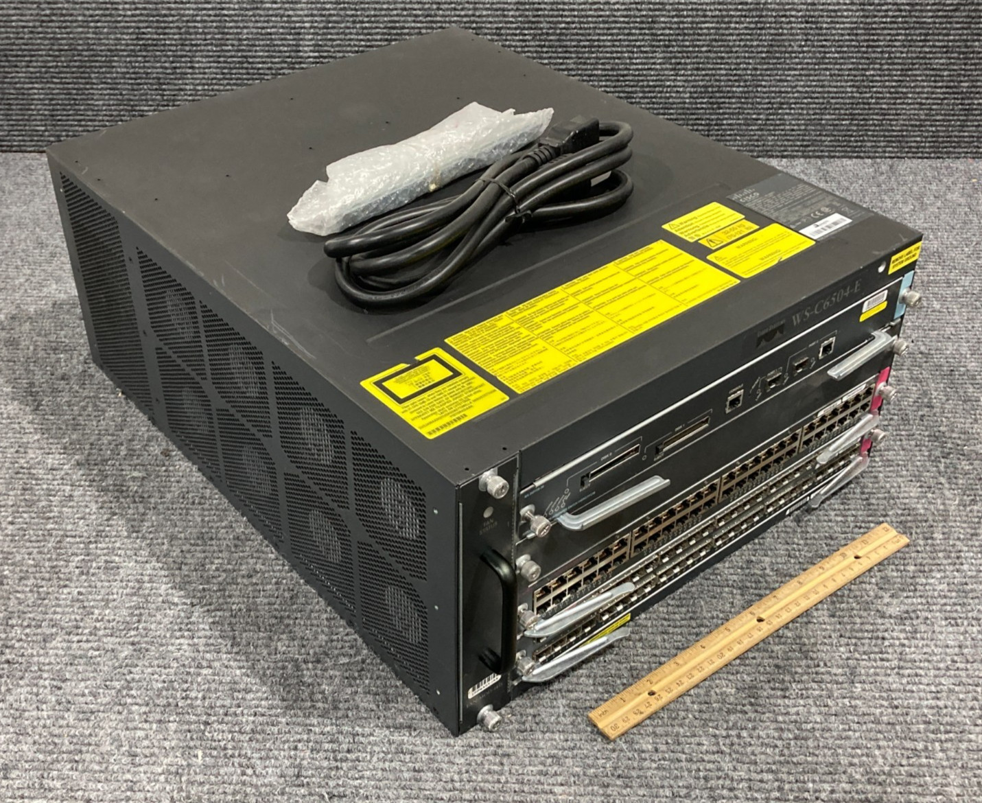 Cisco Catalyst 6500 Series WS-C6504-E 4-Slot Chassis Switch w/Cord - Open Box