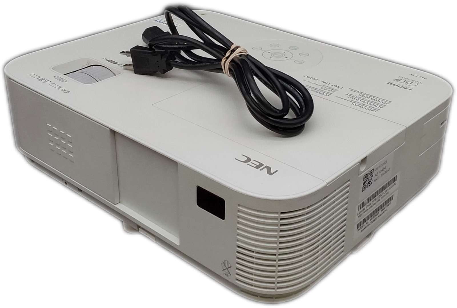 NEC M322X 3200 Lumens XGA DLP Projector 1080p HDMI VGA USB Portable