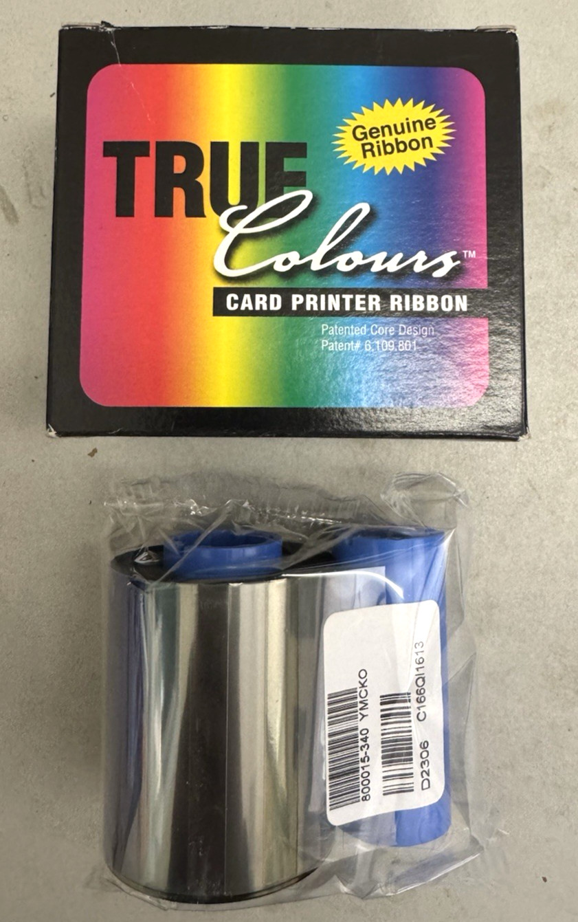 Zebra YMCKOK-350 800015-340 Card Printer Ribbon