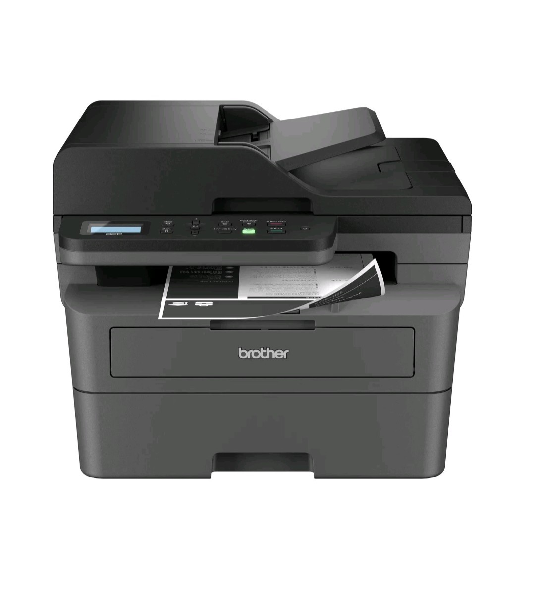 Brother - DCP-L2640DW Wireless Black-and-White Refresh Subscription Eligible