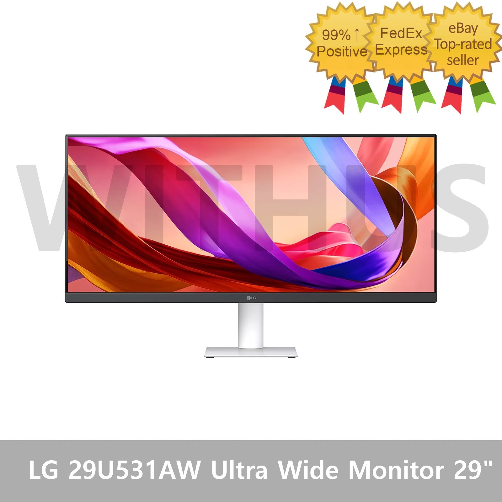 LG 29U531AW 29" UltraWide IPS WFHD Monitor USB-C HDR10 Work and Gaming Ready *