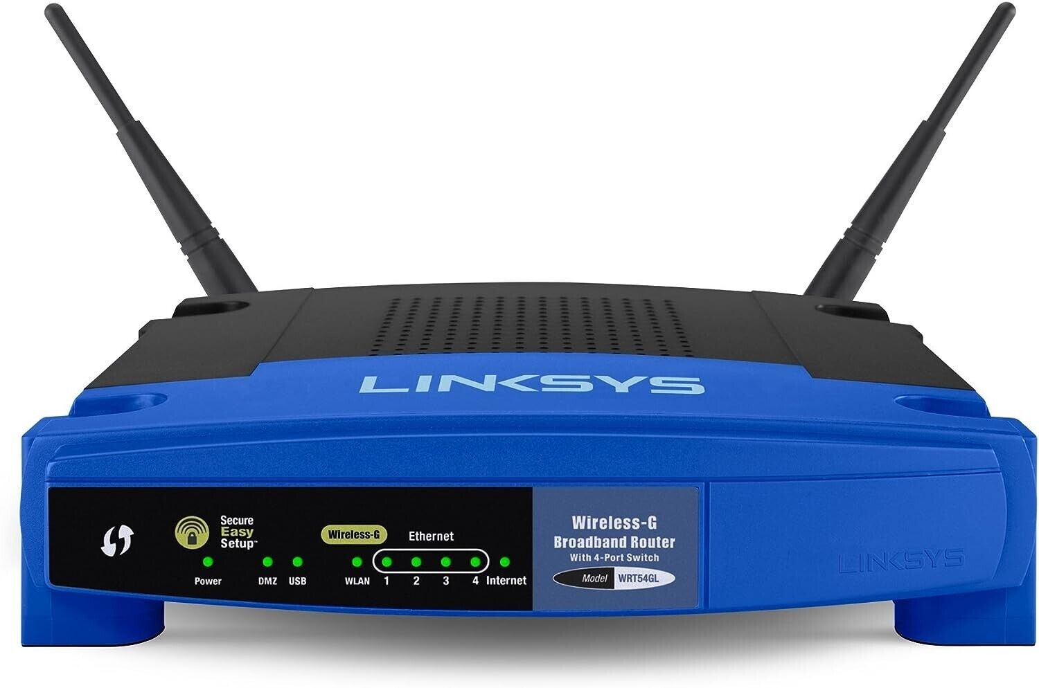 Linksys WRT54GL Wireless-G Broadband Router, WiFi