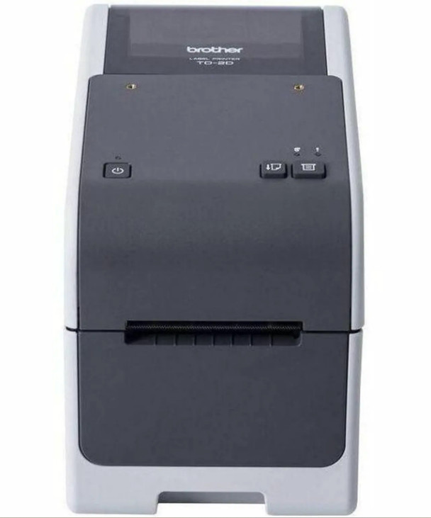 Brother 2.3in Desktop Printer, DT, 203dpi, 6ips, USB-C/Host TD2320D203
