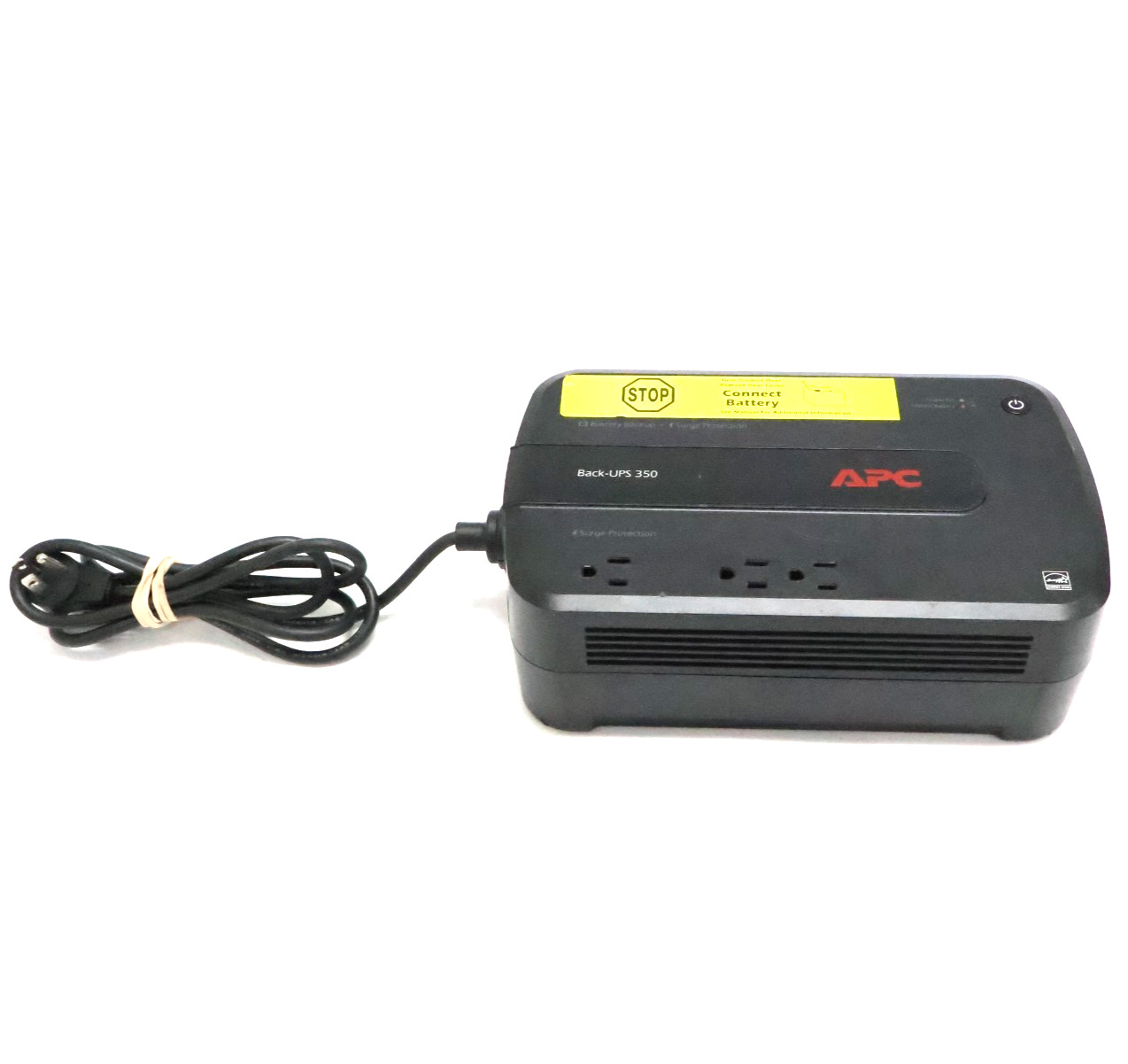 APC Back-UPS 350 BE350G Uninterruptible Power Supply Surge Protector 200W "READ"