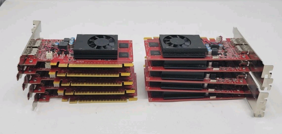 LOT OF 10 Lenovo NVIDIA GeForce GT 720 GPU 1GB DDR5 Graphics Card