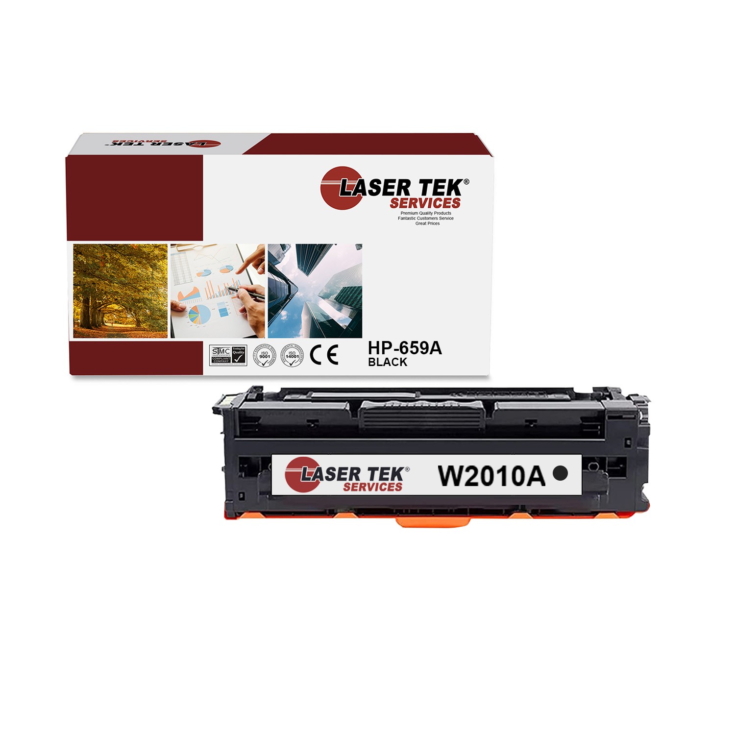 LTS 659A Black Compatible with HP LaserJet M856 M856dn Toner Cartridge