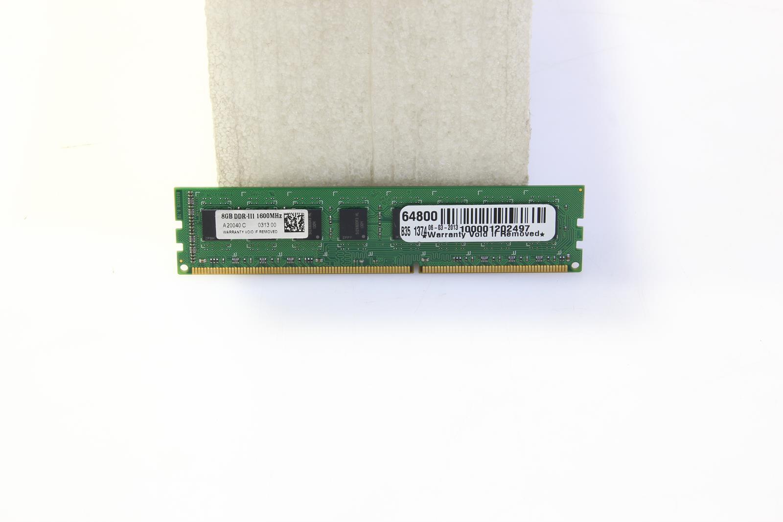 DELL 8GB DDR III 1600MHZ DESKTOP RAM. SKU217583