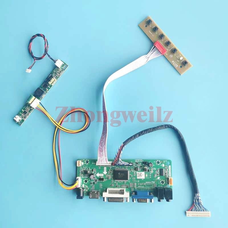 For LTM270HL03 1920x1080 Panel 30 Pin LVDS VGA DVI HDMI LCD Driver Board DIY Kit