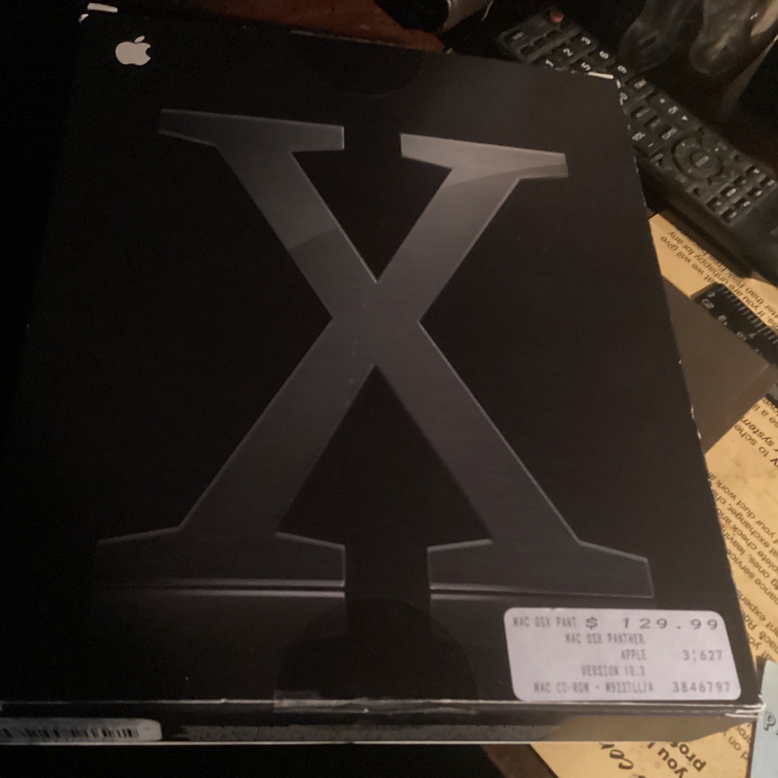 Apple OS 10 Panther Excellent Condition In. BOx Complete See Pics Usps Extra