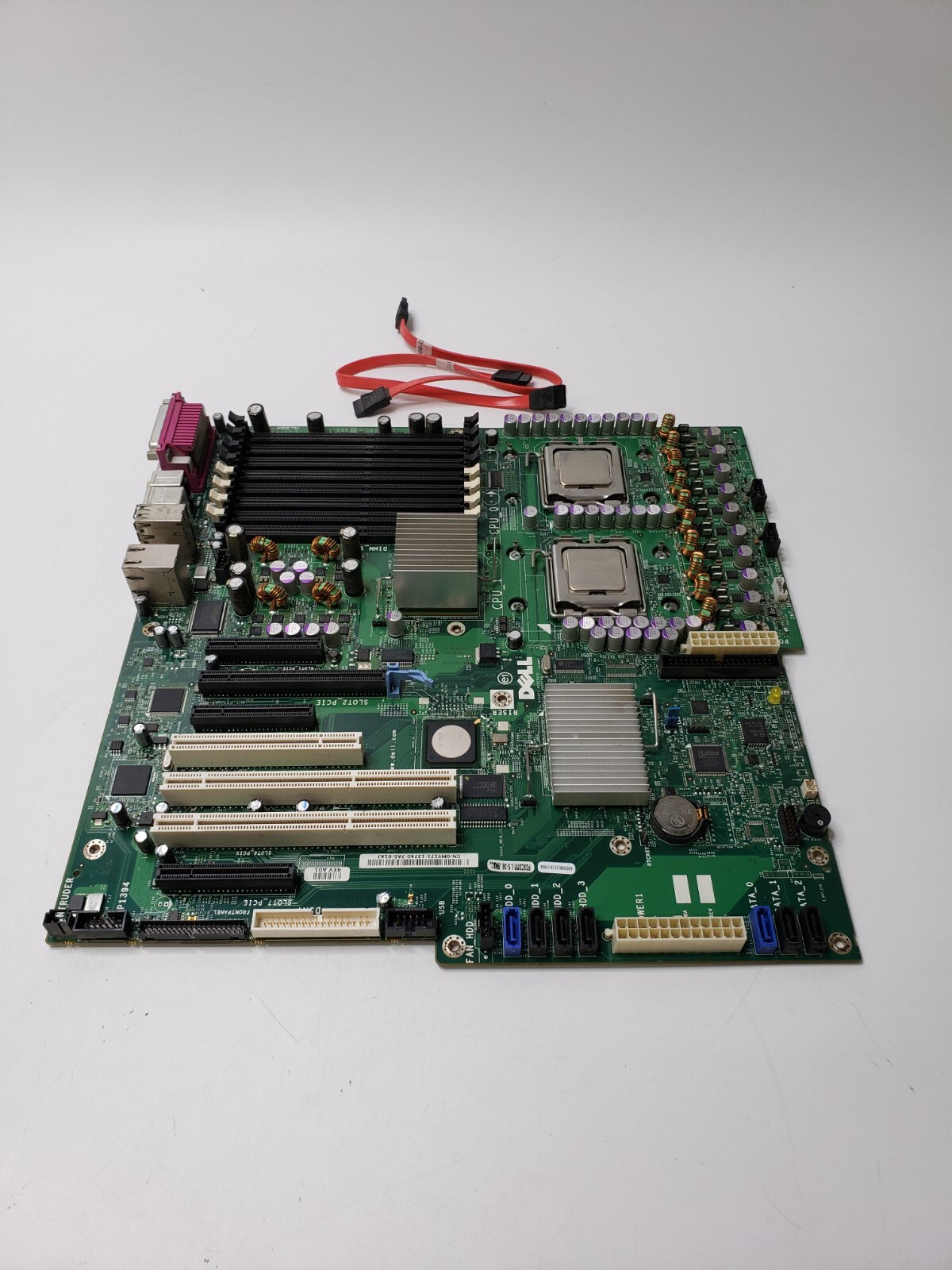 DELL FOXCONN L S-36 SERVER MOTHERBOARD W/ Intel Xeon X5 CPUs No IO Shield