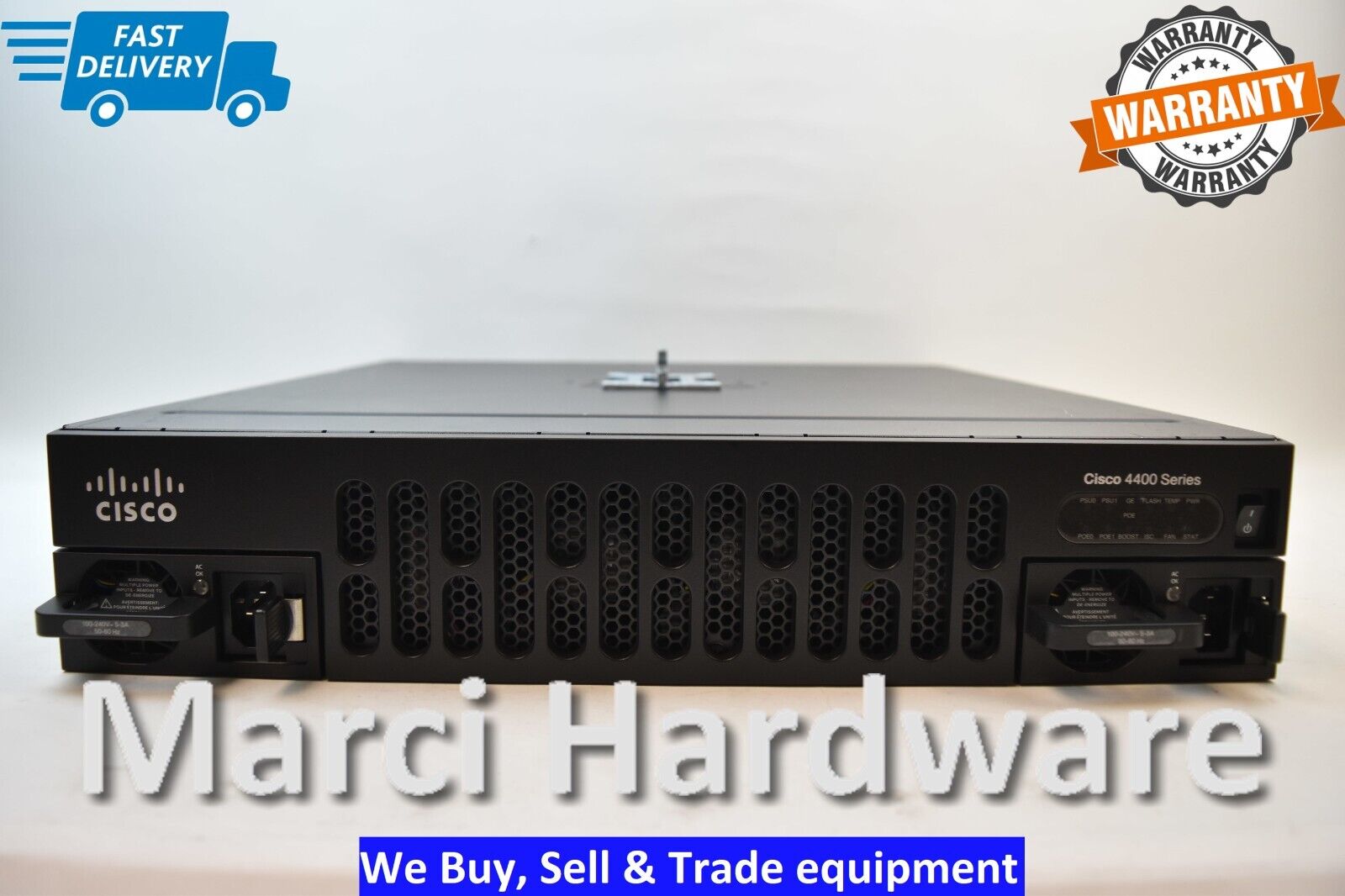 Cisco ISR4451-X/K9 v07 Router 4451 with Dual AC power Supplies