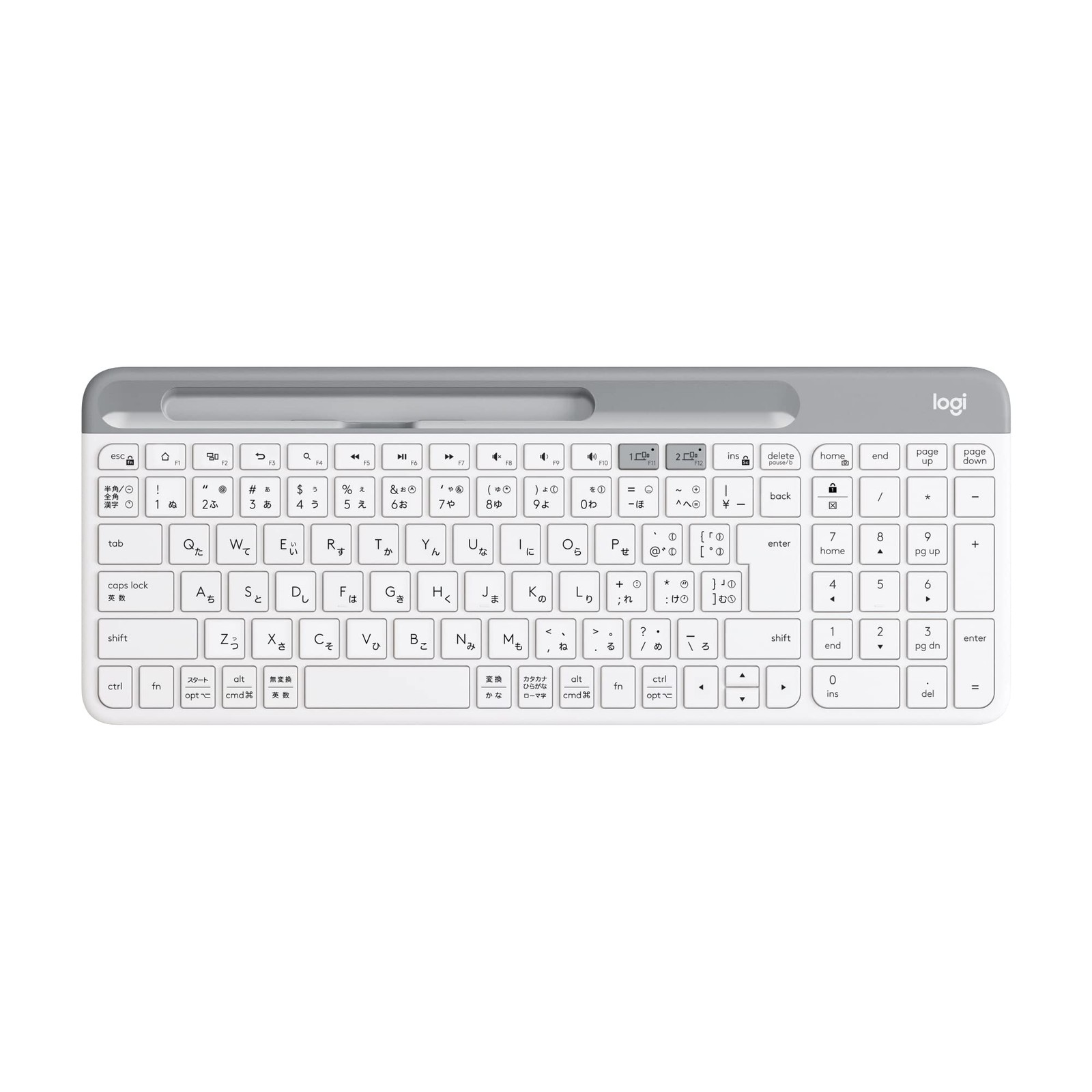 Logitech Bluetooth Wireless Keyboard K580OW Off white Unifying Numeric Keypad K5