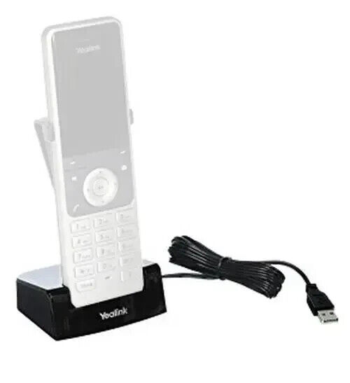 NEW Yealink USB Charging Dock for W56P/W56H DECT Phones (Black)