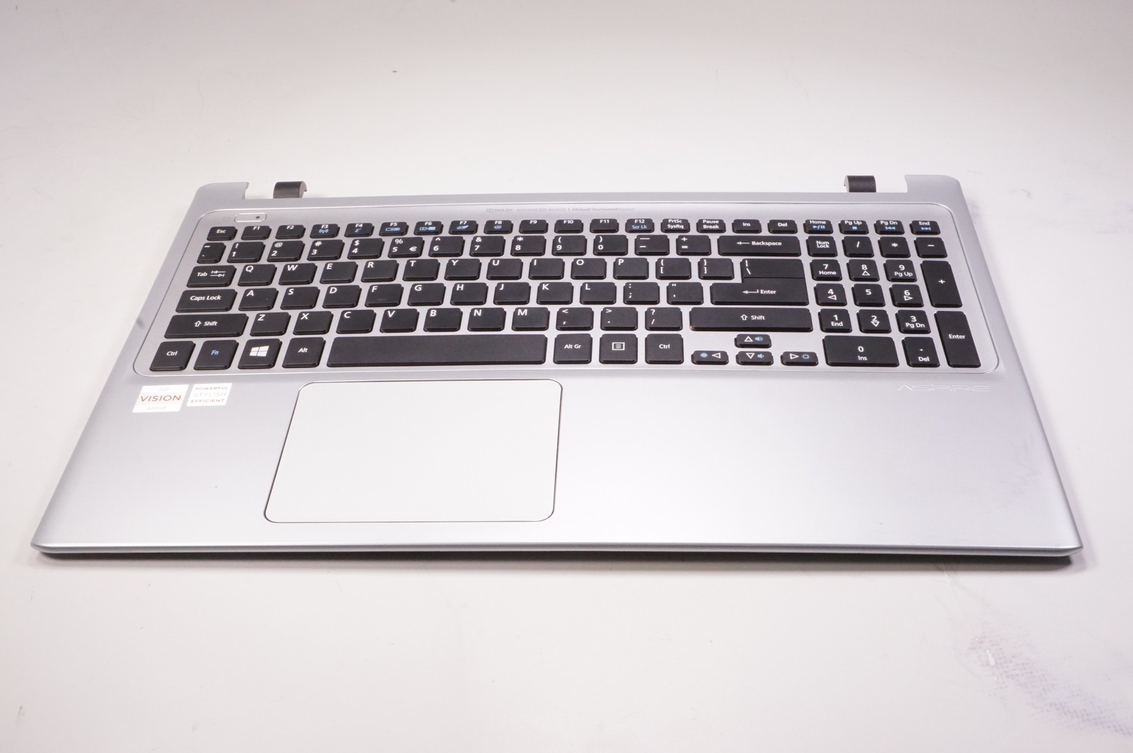 60.M41N7.052 Acer Palmrest Touchpad & Us Black Keyboard 