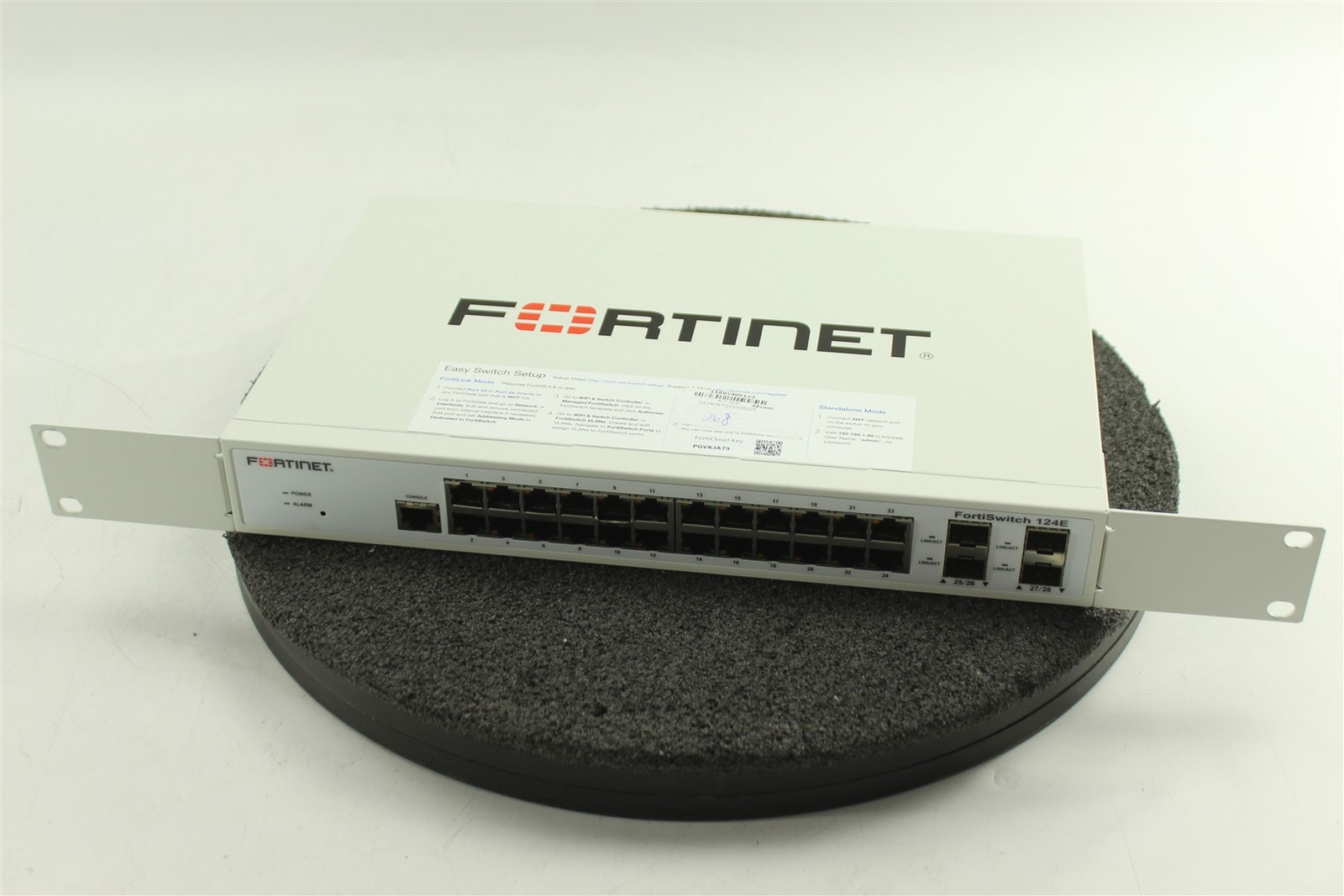 Fortinet FortiSwitch 124E FS-124E 24-Port Gigabit Managed Ethernet Switch