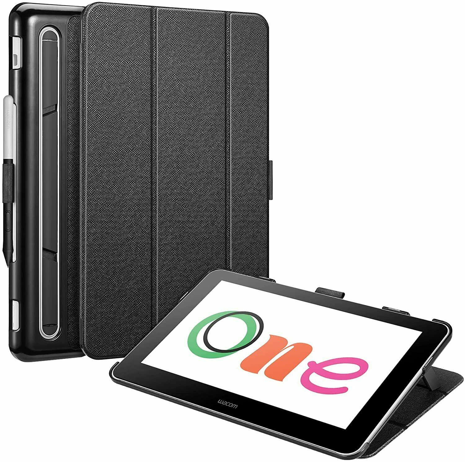 Slim Case for Wacom One Drawing Tablet 13.3" Trifold Stand Lightweight Cover