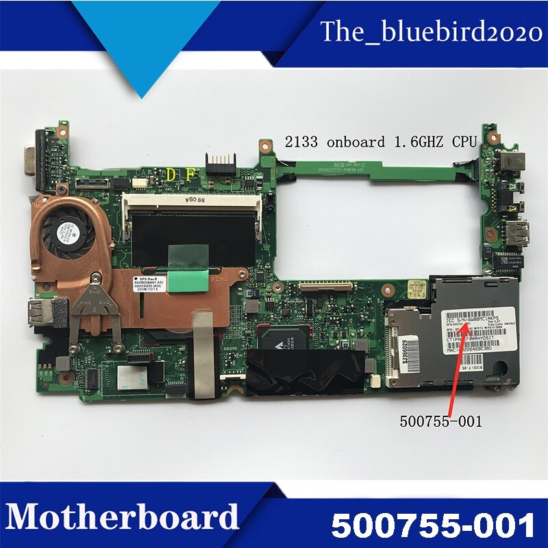 Full Tested OK For HP 2133 Motherboard 1.6G CPU 500755-001