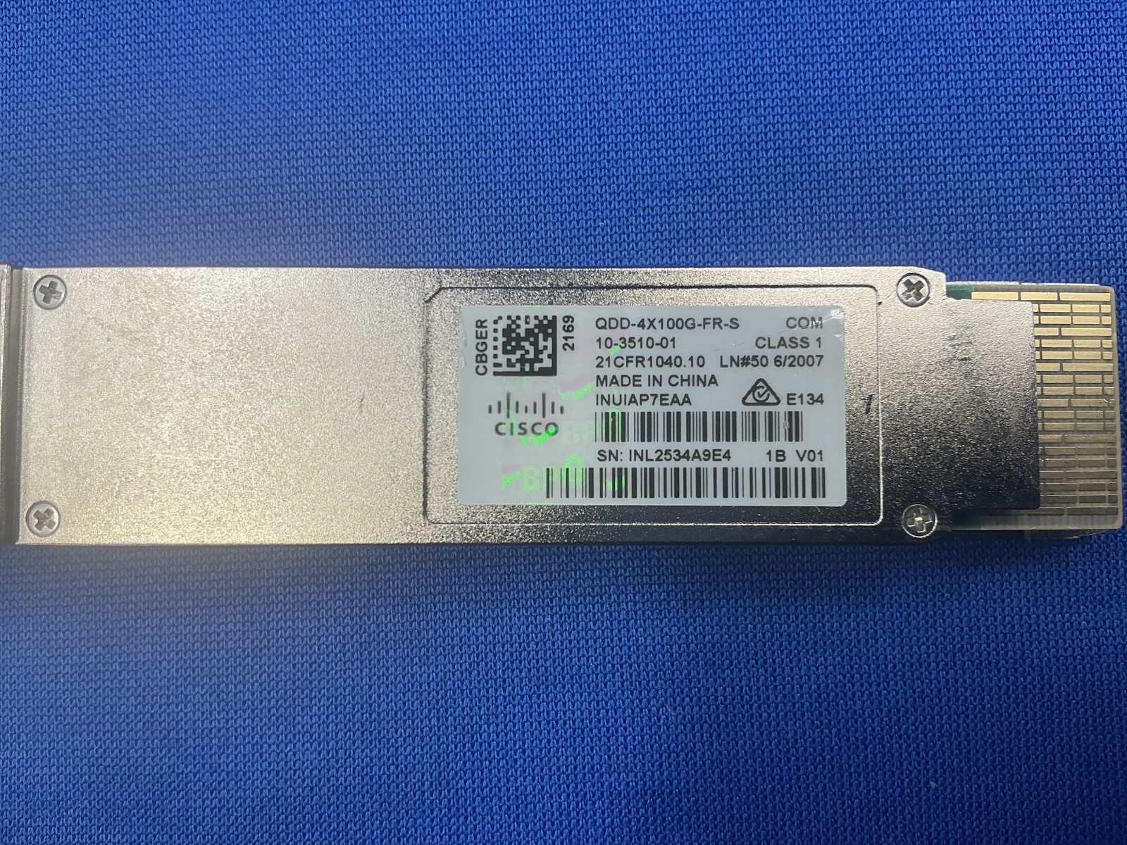 QDD-4X100G-FR-S CISCO QSFP-DD Transceiver Module 4x 100gb-FR1 Mpo 12-2km Paralle
