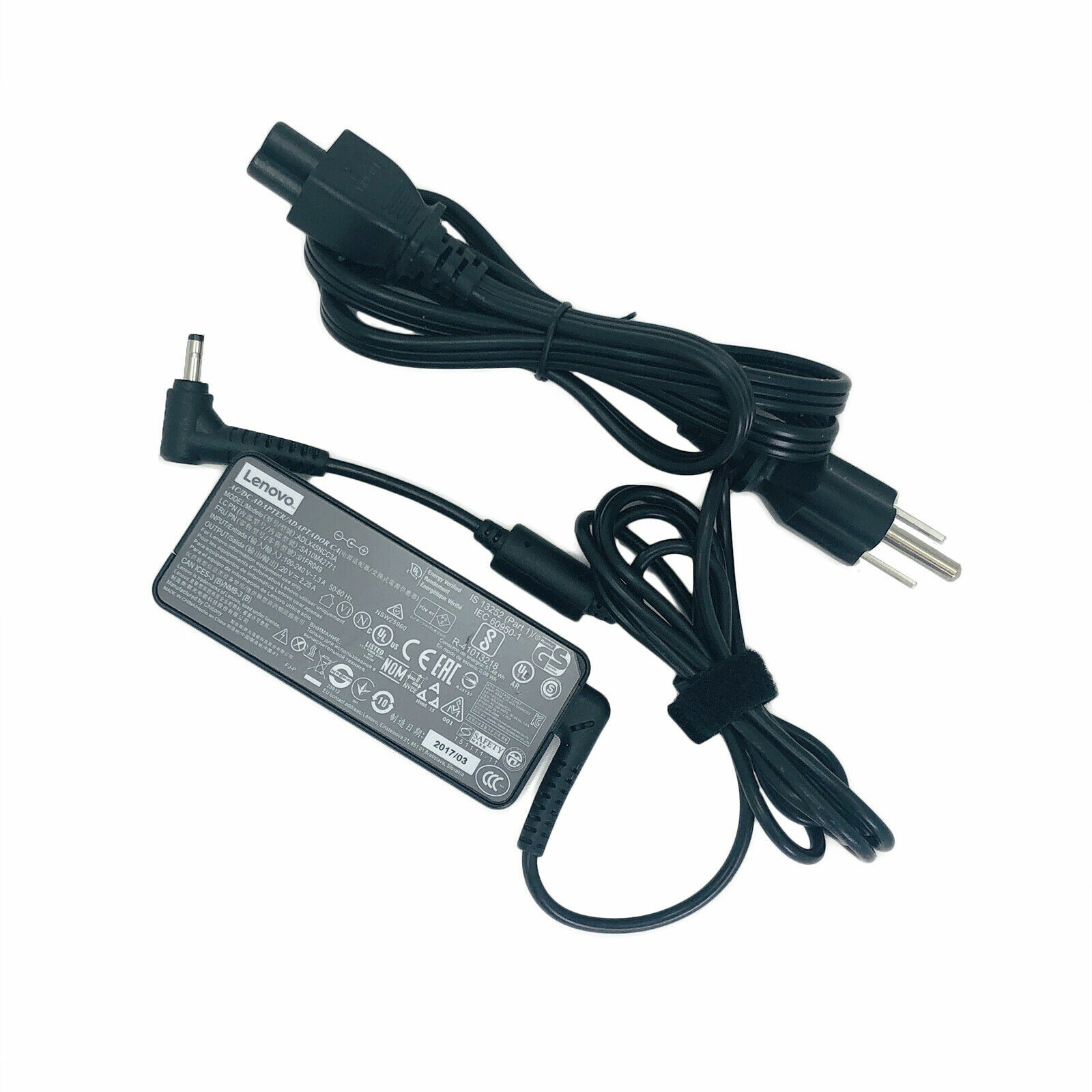 Genuine Lenovo AC Adapter 20V 2.25A 45W ADLX45NCC3A SA10M42771 01FR049 w/PC OEM