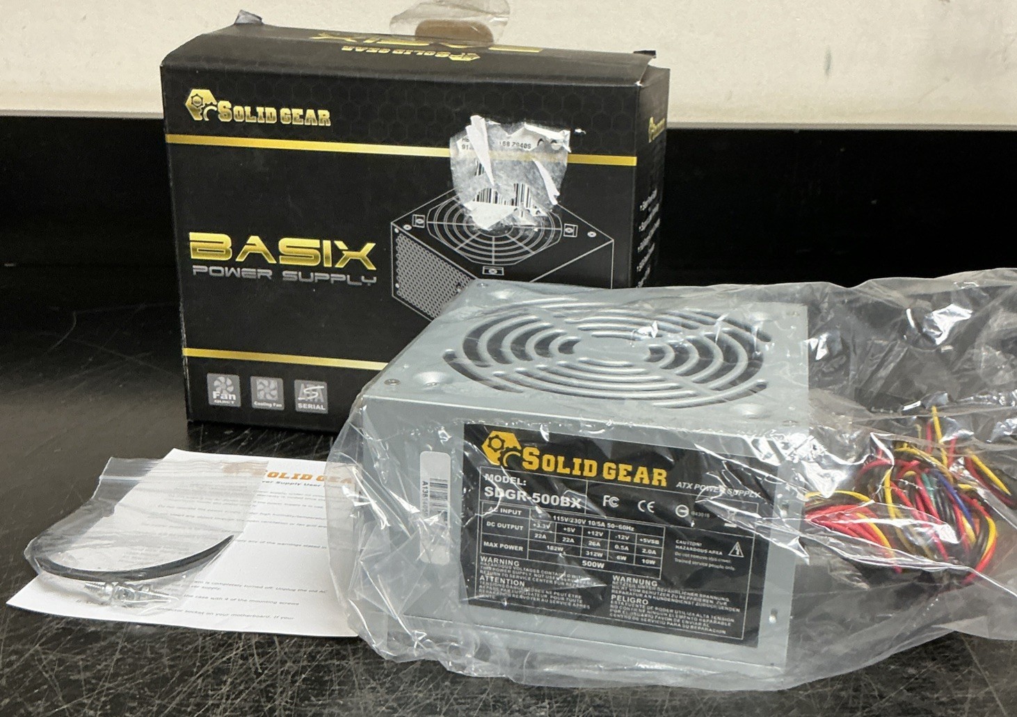 Solid Gear Basix Power Supply SDGR-500BX