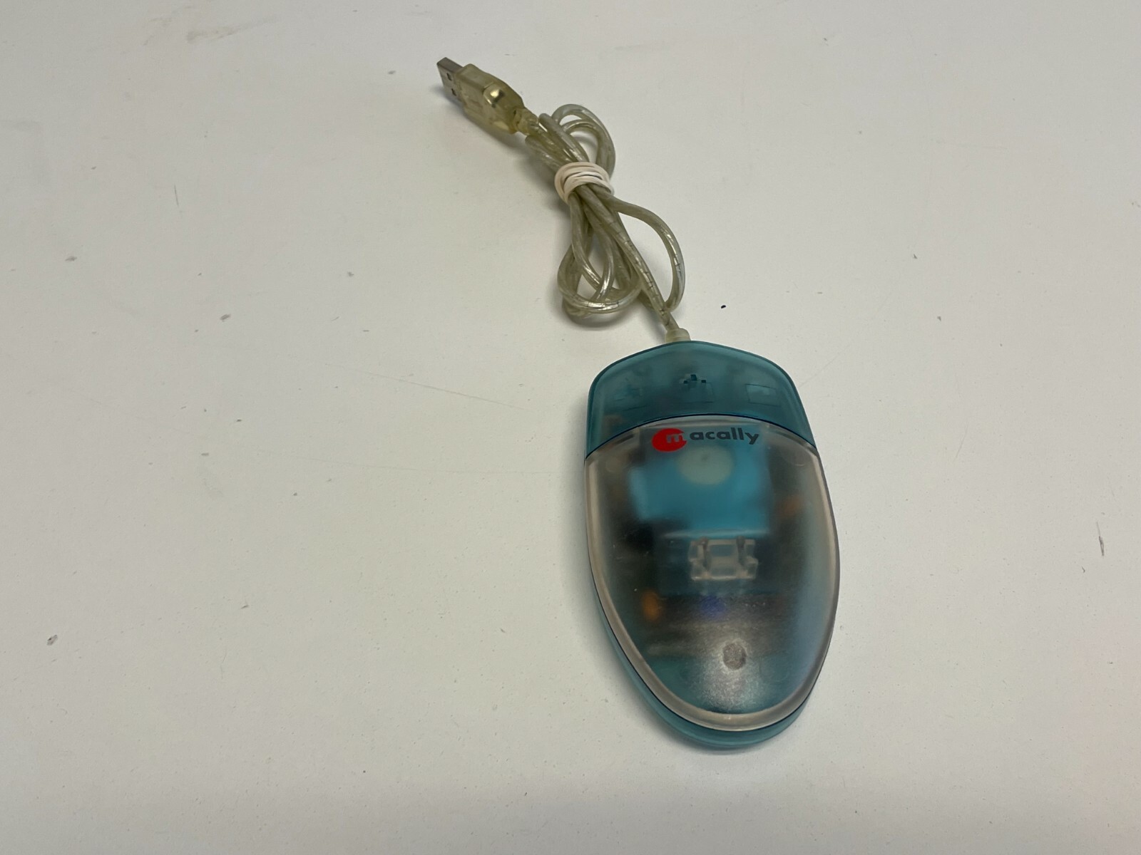 LL4: Macally IMouse Single Button USB Mouse for Mac