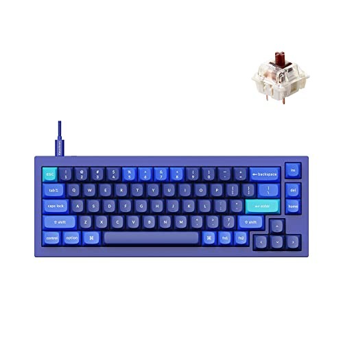 Keychron Q2 Wired Mechanical Keyboard QMK/VIA Switch Gateron Pro - Q2-J3