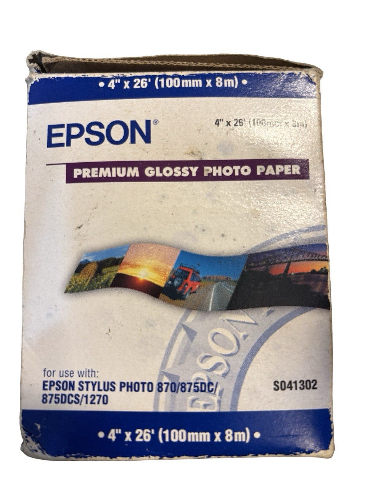 EPSON STYLUS Premium Photo Paper 4" x 26' - SO41302 - New in Box