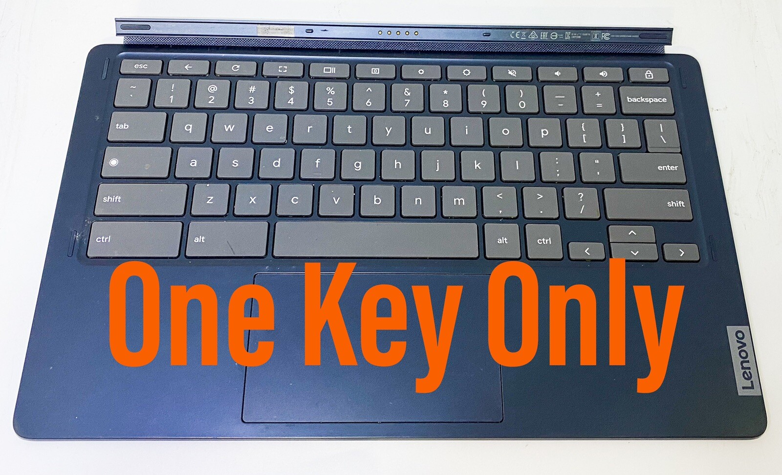 Lenovo IdeaPad Duet 5 13.3" 13Q7C6 Keyboard Key Part (One Key Only) + Hinge